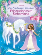 Fiona Watt, Daniela Dogliani - Mein Anziehpuppen-Stickerbuch: Prinzessinnen im Einhornland