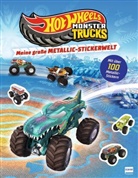 Ullmann Medien Verlag - Meine große Metallic-Stickerwelt - Hot Wheels(TM) Monster Trucks