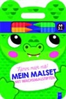 Nimm mich mit: Mein Malset mit Wachsmalstiften 3+ (Cover Krokodil)