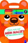 Nimm mich mit: Mein Malset mit Wachsmalstiften 3+ (Cover Katze)