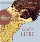 Thomas Hettche, Matthias Brandt - Liebe, 1 Audio-CD, 1 MP3 (Audio book)