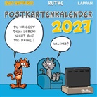 Ralph Ruthe - Shit happens! Postkartenkalender 2027