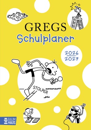 Jeff Kinney - Gregs Schulplaner 2026/2027 Für mehr Überblick, Selbstorganisation & Spaß im Schulalltag