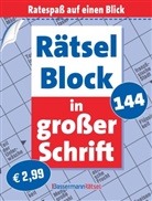 Eberhard Krüger - Rätselblock in großer Schrift 144