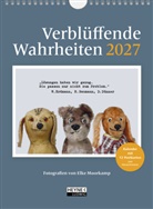 Elke Moorkamp - Verblüffende Wahrheiten - Postkartenkalender 2027
