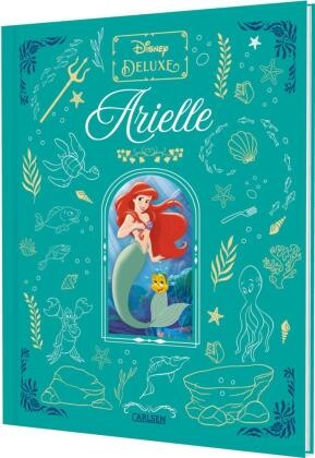 Walt Disney - Disney: Disney: DISNEY DELUXE Arielle Edle Schmuckausgabe mit Goldverzierungen und Stoffoptik zu "Arielle" von Disney