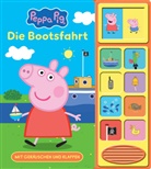 Phoenix International Publications Germa, Phoenix International Publications Germany GmbH - Peppa Pig - Die Bootsfahrt - Klappen-Geräusche-Buch mit 10 Sounds - Pappbilderbuch - Peppa Wutz