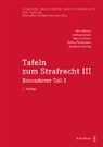Andreas Eckert, Maurus Eckert, Stefa Flachsmann, Stefan Flachsmann, Bernhard Isenring, Hans Maurer - Tafeln zum Strafrecht III