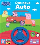 Phoenix International Publications Germa, Phoenix International Publications Germany GmbH - Peppa Pig - Das neue Auto - Soundbuch - Pappbilderbuch mit beweglichem Lenkrad und 8 spannenden Geräuschen für Kinder ab 3 Jahren - Peppa Wutz