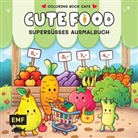 Coloring Book Cafe - Cozy Coloring - Cute Food