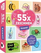 Leon Römer - 55 x Zeichnen - Kawaii: Dein Kartenset