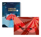 Lidia Brankovic, Lidia Branković - Zirkus der Schatten - Ein magisches Bilderbuch über Gefühle, Angst und Mut für Kinder ab 4 Jahren, Hardcover mit eingelegtem Print | Format (Vollformat): 20,5 x 29 cm | signiert | Auflage limitiert auf 50 Exemplare