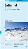 Bundesamt für Landestopografie swisstopo - 257S Safiental Schneesportkarte