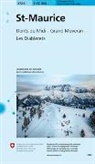 Bundesamt für Landestopografie swisstopo - 272S St-Maurice Schneesportkarte