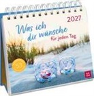 Groh Verlag - Postkartenkalender 2027: Was ich dir wünsche für jeden Tag