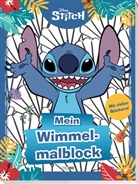 Disney, Panini - Disney Stitch: Mein Wimmelmalblock