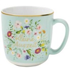 Groh Verlag - Blütenträume Kaffeebecher "Kleine Auszeit", 350 ml