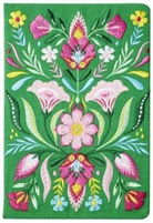 Groh Verlag - Fiesta del Sol Notizbuch bestickt A5 - 240 Seiten, grün