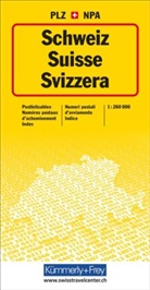 Schweiz, Postleitzahlenkarte