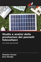 Josy George, Shankar Kumar - Studio e analisi delle prestazioni dei pannelli fotovoltaici