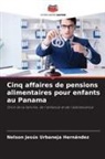 Nelson Jesús Urbaneja Hernández - Cinq affaires de pensions alimentaires pour enfants au Panama