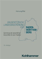 Volker Hornung, Martin Rist - Baugesetzbuch/Landesbauordnung für Baden-Württemberg