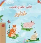 Kidkiddos Books - First Picture Dictionary - Animals (Pashto Children's Book)