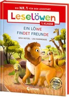 Gesa Neitzel, Lisa Rammensee - Leselöwen 1. Klasse - Ein Löwe findet Freunde (Großbuchstabenausgabe)