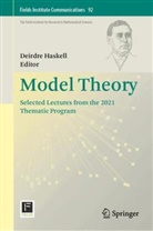 Deirdre Haskell - Model Theory