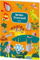 Metallic-Stickerspaß - Dinos