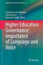Getahun Yacob Abraham, Dennis Beach, Rajendra Chetty - Higher Education Governance: Importance of Language and Voice