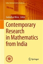 Gadadhar Misra - Contemporary Research in Mathematics from India