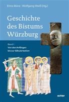 Enno Bünz, Weiss, Wolfgang Weiß - Geschichte des Bistums Würzburg, 2 Teile