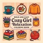 Revive Coloring Books - Bold & Easy Cozy Girl Relaxation Coloring Book