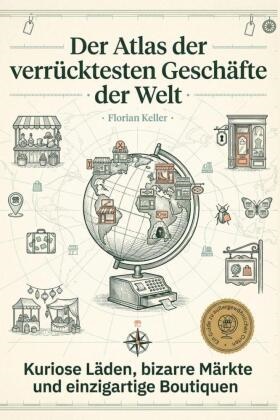 Florian Keller - Der Atlas der verrücktesten Geschäfte der Welt Kuriose Läden, bizarre Märkte und einzigartige Boutiquen. Ein Shopping-Guide der anderen Art. Das perfekte Geschenk für Weltreisende und Sammler