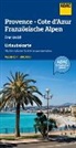 ADAC Urlaubskarte Provence, Französiche Alpen, Cote d'Azur 1:300.000