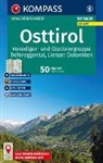 Mark Zahel - KOMPASS Wanderführer Osttirol, Venediger- und Glocknergruppe, Defereggental, Lienzer Dolomiten, 50 Touren mit Extra-Tourenkarte