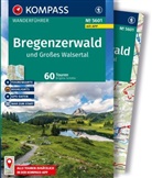 Brigitte Sch&auml;fer, KOMPASS-Karten GmbH - KOMPASS Wanderf&uuml;hrer Bregenzerwald und Gro&szlig;es Walsertal, 60 Touren mit Extra-Tourenkarte
