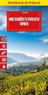 MARCO POLO Reisekarte Österreich 01 Oberösterreich, Niederösterreich, Wien 1:200.000