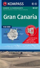 KOMPASS Wanderkarte 237 Gran Canaria 1:50.000
