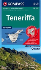 KOMPASS Wanderkarte 233 Teneriffa 1:50.000