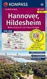 KOMPASS Fahrradkarte 3215 Hannover, Hildesheim 1:50.000