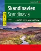 freytag &amp; berndt, freytag &amp; berndt - Skandinavien, Autoatlas 1:200.000 - 1:400.000, freytag & berndt