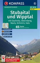 Wolfgang Heitzmann - KOMPASS Wanderf&uuml;hrer Stubaital und Wipptal mit Gschnitz, Obernberg, Navis, Schmirn, Vals, 65 Touren mit Extra-Tourenkarte
