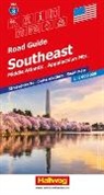 Hallwag Strassenkarte USA, Southeast 1:1 Mio