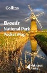 Collins Maps, National Parks UK - Broads National Park Pocket Map