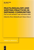 Ghezzi, Chiara Ghezzi, Piera Molinelli - Multilingualism and Writing Practices in Defining Communities