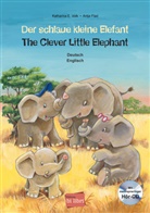 Katharina E Volk, Katharina E. Volk, Antje Flad - Der schlaue kleine Elefant (Deutsch-Englisch)
