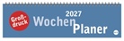 Gro&szlig;druck Wochenquerplaner 2027