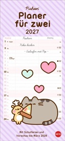 Pusheen Planer f&uuml;r zwei 2027